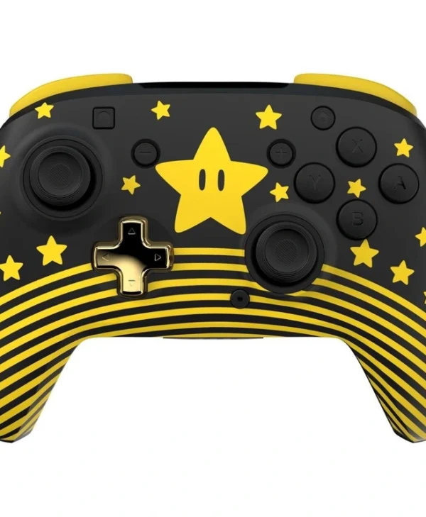 Turtle Beach Rematch Wireless Controller for Nintendo Switch/Switch 2 Super Mario Star (Glows in the Dark) TBC-8101-75