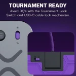Victrix Pro KO Wired USB-C Leverless Fight Stick with Cherry MX Speed Silver RGB Switches for PS5/PS4/PC Black TBF-3001-05 - Image 8