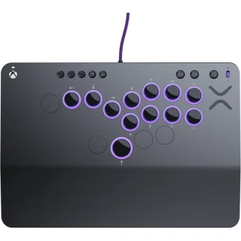 Victrix Pro KO Leverless Fight Stick Wired USB-C for Xbox Series X/S, Xbox One and PC Grey TBF-2001-05