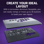 Victrix Pro KO Leverless Fight Stick Wired USB-C for Xbox Series X/S, Xbox One and PC Grey TBF-2001-05 - Image 10