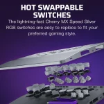 Victrix Pro KO Leverless Fight Stick Wired USB-C for Xbox Series X/S, Xbox One and PC Grey TBF-2001-05 - Image 11