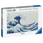 Ravensburger Puzzle: Art Collection, Katsushika Hokusai: The Great Wave of Kanagawa 1000pcs 4005555001072 - Image 3