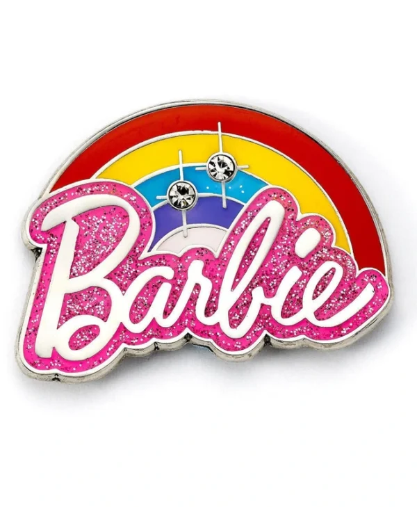 Pin Badge Barbie: Rainbow Logo BMPB0003