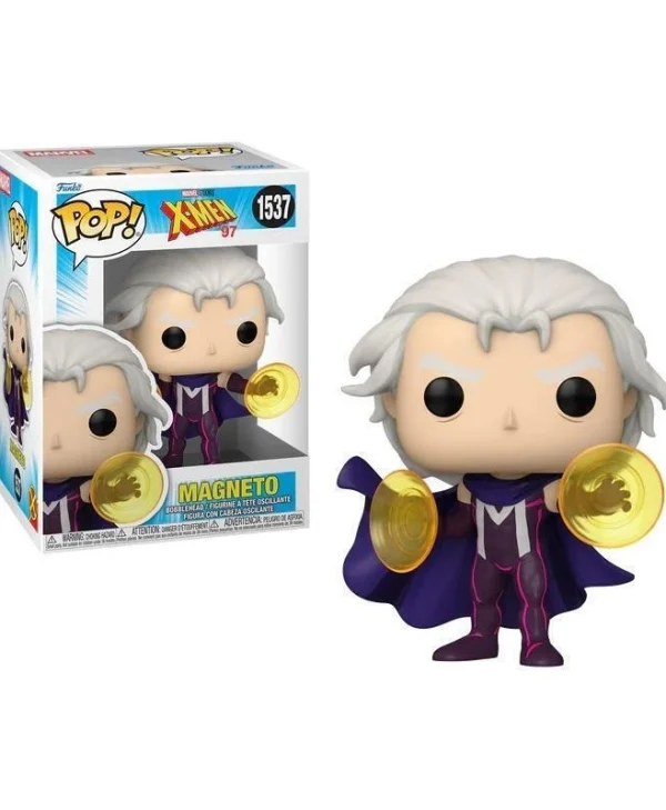 Funko Pop! Marvel: X-Men '97 - Magneto (Without Helmet) Bobble-Head #1537