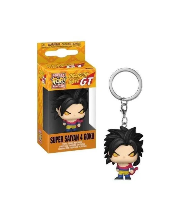 Funko Pocket Pop!: Dragon Ball GT - Super Saiyan 4 Goku Vinyl Figure Keychain 86499