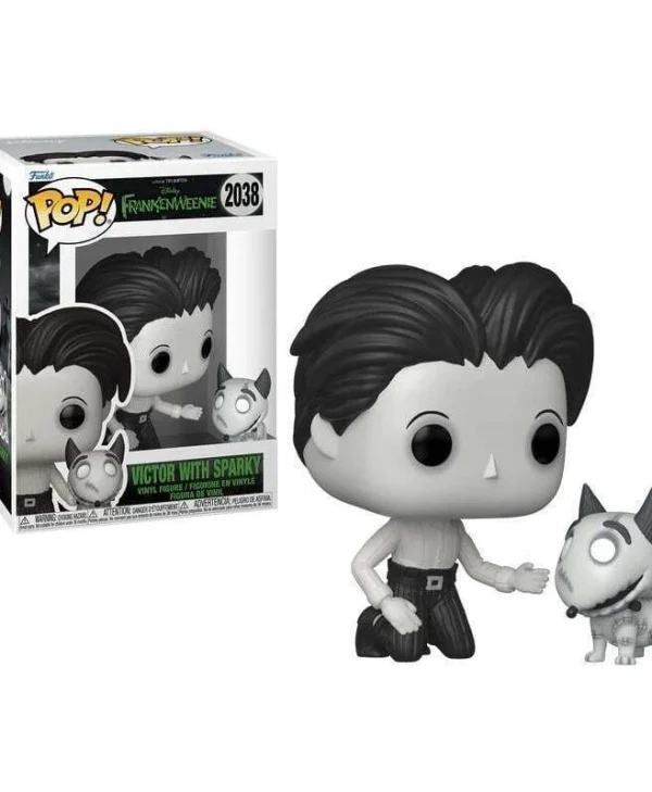 Funko Pop! & Buddy Disney: Frankenweenie – Victor with Sparky #2038