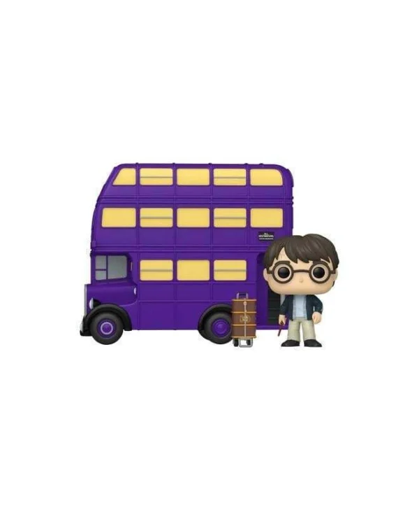 Funko Pop! Rides Super Deluxe: Harry Potter – Harry Potter with Knight Bus #139