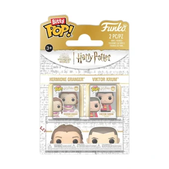 Funko Bitty Pop! 2-Pack Movies: Harry Potter – Hermione Granger & Viktor Krum 889698889414