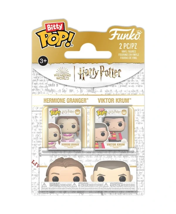 Funko Bitty Pop! 2-Pack Movies: Harry Potter – Hermione Granger & Viktor Krum 889698889414