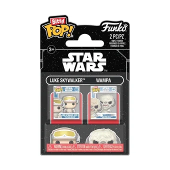 Funko Bitty Pop! 2-Pack Disney: Star Wars - Luke Skywalker & Wampa 889698889438