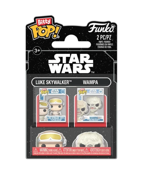 Funko Bitty Pop! 2-Pack Disney: Star Wars - Luke Skywalker & Wampa 889698889438