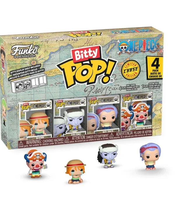 Funko Bitty Pop!: One Piece - Nami, Arlong, Nojiko (Series 2) 4-Pack 889698868938