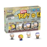 Funko Bitty Pop! Animation: One Piece – Sanji, Zeff, Krieg 4-Pack 889698868945