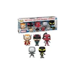 Funko Pop! Marvel: Spider-Man - Prodigy / The Hornet / Prince of Arachne / Spider-Armor MK I / Spider-Armor MK II 5-Pack (Amazon Exclusive) 889698622813 - Image 3