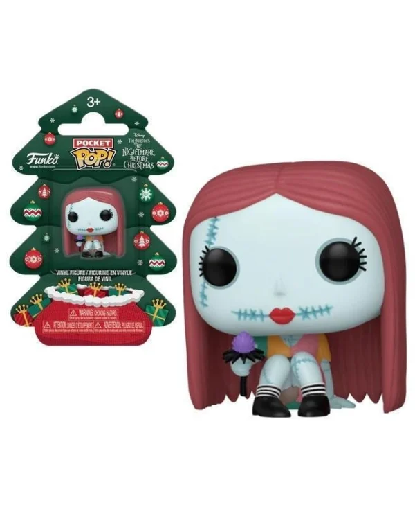 Funko Pocket Pop! Disney: The Nightmare Before Christmas – Sally Sewing (Holiday Tree) 889698860956