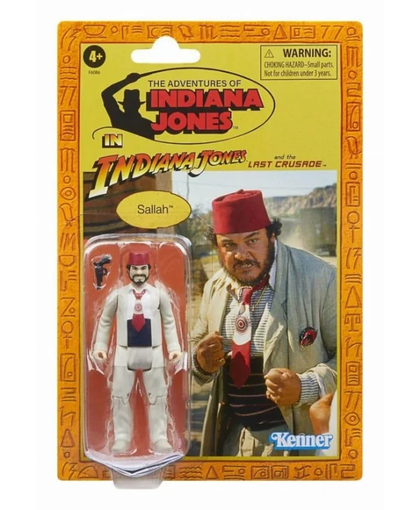 Hasbro Retro Collection: Indiana Jones and the Last Crusade - Sallah 10cm Action Figure 5010996160409