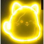 Fizz Creations Squishmallows Cam the Cat Neon Wall Light 350067 - Image 3