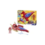 Hasbro - Epic Hero Series: Avengers - Iron Man Repulsor Blast Battle Jet 10cm Action Figure & Vehicle F9329 - Image 3