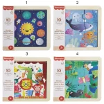 Fisher-Price Wooden Jigsaw Puzzle: Jungle Safari 0009pcs 194735238231