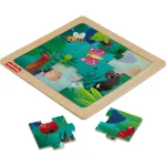 Fisher-Price Wooden Jigsaw Puzzle: Jungle Safari 0009pcs 194735238231 - Image 5