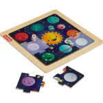 Fisher-Price Wooden Jigsaw Puzzle: Jungle Safari 0009pcs 194735238231 - Image 7