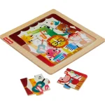 Fisher-Price Wooden Jigsaw Puzzle: Jungle Safari 0009pcs 194735238231 - Image 13
