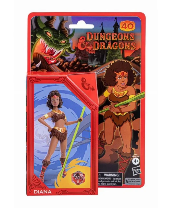 Hasbro Dungeons & Dragons Cartoon Classics: Diana the Acrobat - 15cm Action Figure F4883