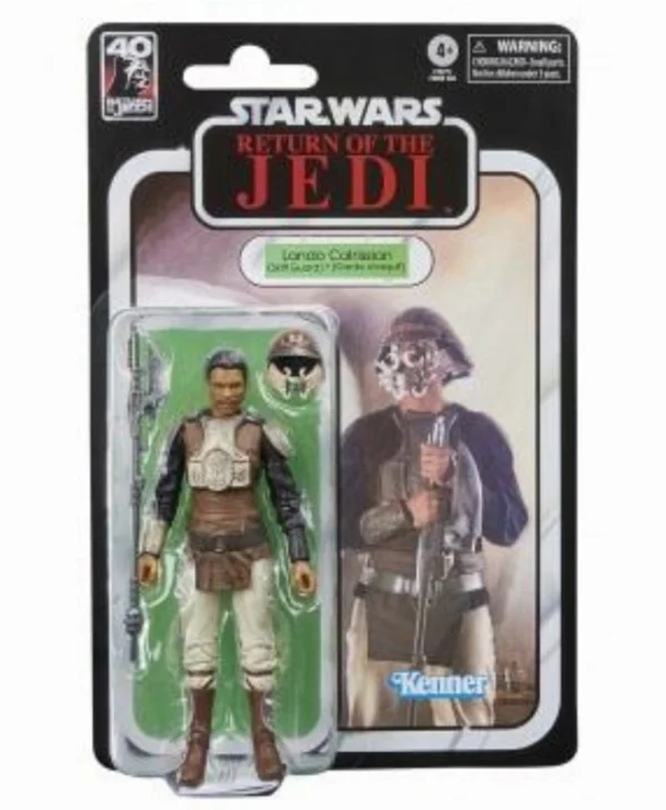 Hasbro - The Black Series: Star Wars: Return of the Jedi 40th Anniversary - Lando Calrissian (Skiff Guard) 15cm Action Figure 5010996133199