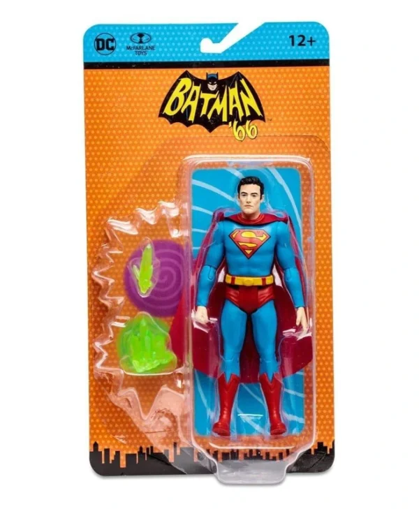 McFarlane Toys - DC Retro: Batman '66 - Superman 15cm Action Figure 787926150285