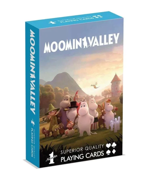Winning Moves Playing Cards: Waddingtons Number 1, Moomin Valley WM01794-EN1-12