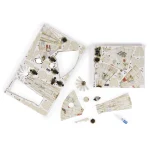 Spin Master Puzzle, 4D Build: Disney Star Wars - Millennium Falcon 223pcs 6069815 - Image 2