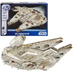 Spin Master Puzzle, 4D Build: Disney Star Wars - Millennium Falcon 223pcs 6069815 - Image 5