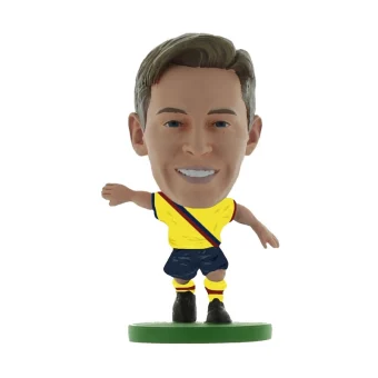 Creative Toys Company - SoccerStarz: Barcelona - Frenkie de Jong (Away Kit 2020 Version) 5cm Figure 5056122506277