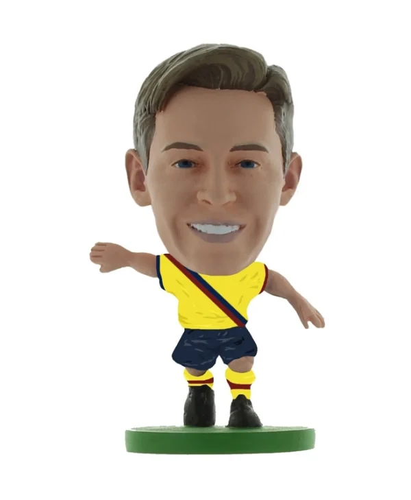Creative Toys Company - SoccerStarz: Barcelona - Frenkie de Jong (Away Kit 2020 Version) 5cm Figure 5056122506277
