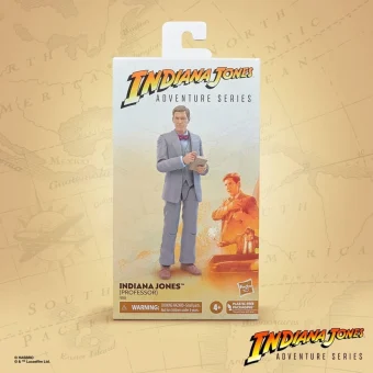 Hasbro - Adventure Series: Indiana Jones and the Last Crusade - Indiana Jones (Professor) 15cm Action Figure F6089