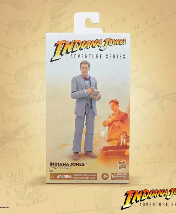 Hasbro - Adventure Series: Indiana Jones and the Last Crusade - Indiana Jones (Professor) 15cm Action Figure F6089