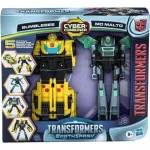 Hasbro Transformers EarthSpark: Cyber-Combiner - Bumblebee & Mo Malto 5-Inch Action Figures F8439