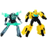 Hasbro Transformers EarthSpark: Cyber-Combiner - Bumblebee & Mo Malto 5-Inch Action Figures F8439 - Image 2
