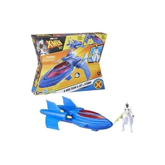 Hasbro Epic Hero Series: Marvel Studios X-Men '97 - X-Men Team X-Jet and Storm 4-inch Action Figure & Vehicle F7974