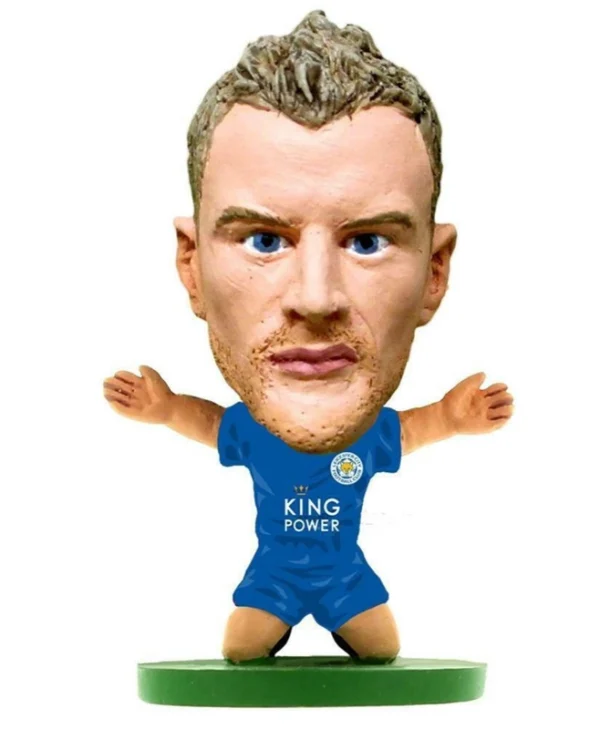 Creative Toys Company - SoccerStarz: Leicester City - Jamie Vardy Home Kit (New Classic) Figure 405522