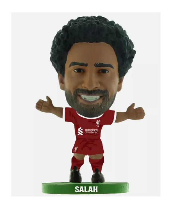 Creative Toys Company - SoccerStarz: Liverpool - Mohamed Salah Home Kit 2024 5cm Figure 5056122522703