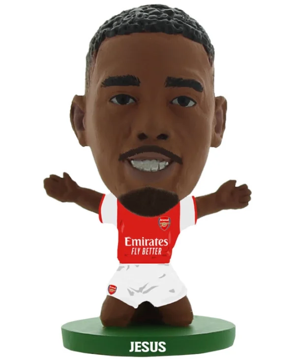 Creative Toys Company - SoccerStarz: Arsenal - Gabriel Jesus Home Kit 5cm Figure 405767