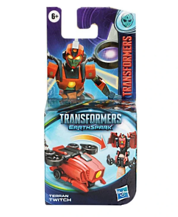 Hasbro - Tacticon: Transformers: EarthSpark - Terran Twitch 6cm Action Figure F8659