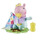 Hasbro Peppa Pig: Oinks & Snuggles Evie - 28cm Interactive Baby Doll G1637 5010996322388 - Image 4