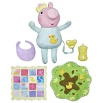 Hasbro Peppa Pig: Oinks & Snuggles Evie - 28cm Interactive Baby Doll G1637 5010996322388 - Image 11