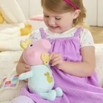 Hasbro Peppa Pig: Oinks & Snuggles Evie - 28cm Interactive Baby Doll G1637 5010996322388 - Image 12