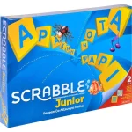 Mattel Board Game: Scrabble Junior Greek 746775261368 - Image 2