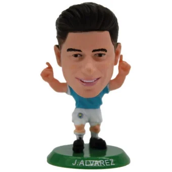 Creative Toys - SoccerStarz: Manchester City - Julian Alvarez Home Kit (Classic Kit) Figure 5056122522741