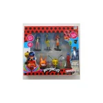 Pencil Toppers: Miraculous Ladybug - 8 Pack Deluxe Box (Series 1, Random, Includes 2 Hidden Rare Characters) MLB2070 - Image 2