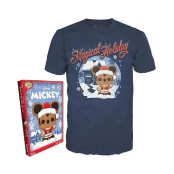 Funko Boxed Tees: Disney Holiday - Santa Mickey (L) 66992